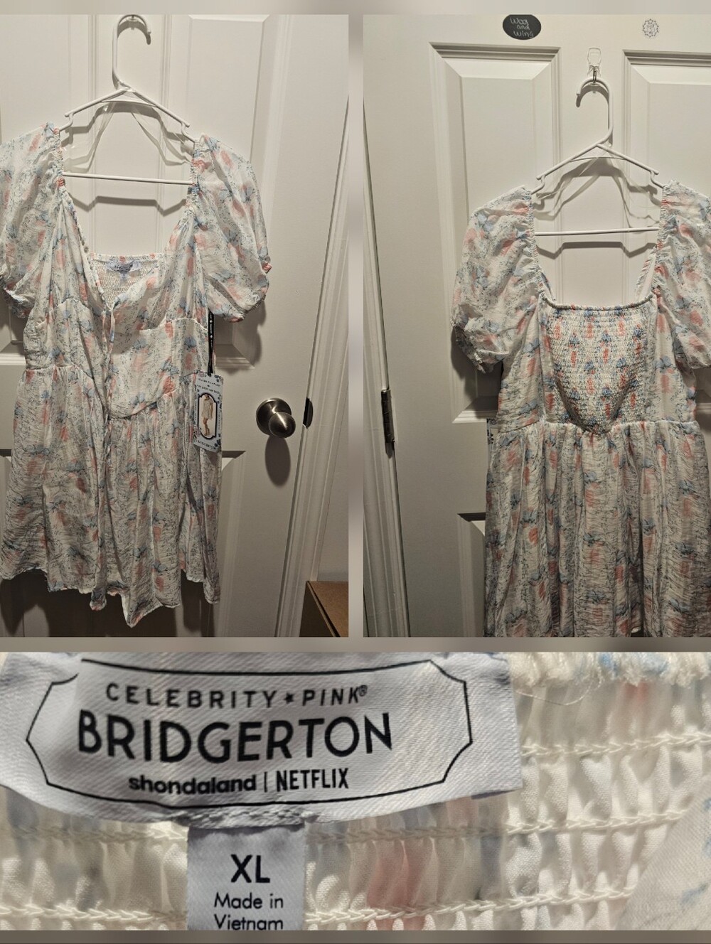 Celebrity Pink Bridgerton Dress
